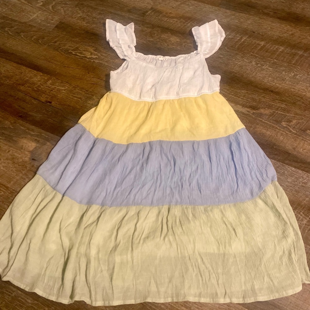 Mine Ruffle Tiered Mini Dress